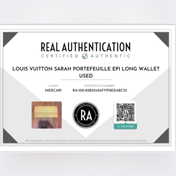 Authentic Louis Vuitton Long Epi Leather Wallet🌷 - Picture 13 of 13